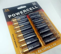 16x Bateria AA POWERCELL Super Extra Blister 1.5V