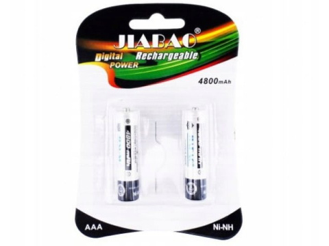 AKUMULATORKI BATERIE BATERIA AAA R3 4800mAh 2szt AKUMULATORKI BATERIE BATERIA AAA R3 4800mAh 2szt