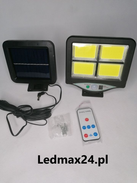 2 x Halogen solar 128 LED na kablu 5m + pilot 2 x Halogen solar 128 LED na kablu 5m + pilot