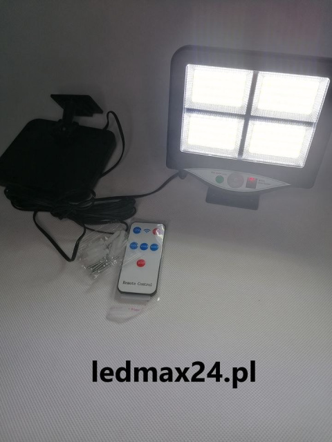 2 x Halogen solar 128 LED na kablu 5m + pilot 2 x Halogen solar 128 LED na kablu 5m + pilot
