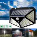 LAMPA SOLARNA 100 LED KINKIET SMD CZUJNIK RUCHU