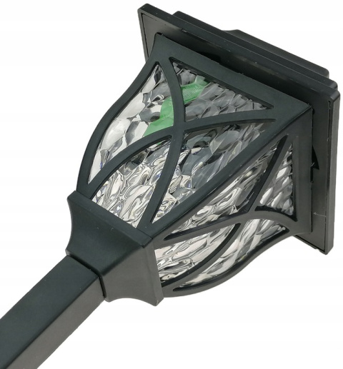 LAMPA SOLARNA LED OGRODOWA LATARENKA wbijana solar 45 cm ozdoba kryształ LAMPA SOLARNA LED OGRODOWA LATARENKA wbijana solar 45 cm ozdoba kryształ