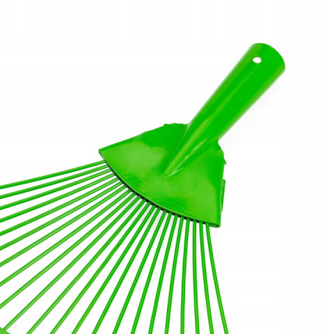 Grabie wachlarzowe metalowe na kija 38 cm Grabie wachlarzowe metalowe na kija 38 cm