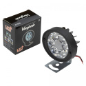 LAMPA HALOGEN LED 18W - 6 LED ZASILANIE 12V DO MOTOCYKLA QUADA HULAJNOGI