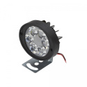 LAMPA HALOGEN LED 18W - 6 LED ZASILANIE 12V DO MOTOCYKLA QUADA HULAJNOGI