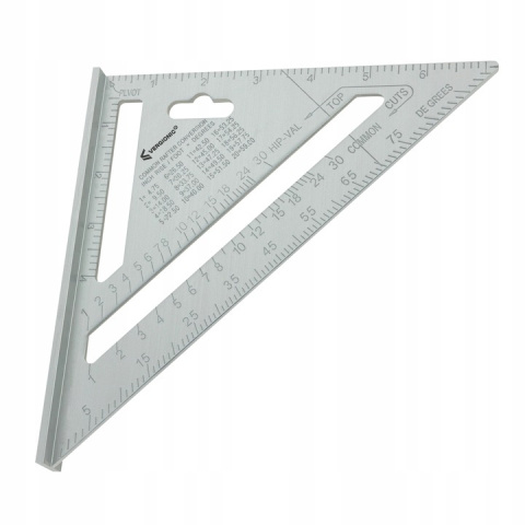 DUŻY KĄTOWNIK STOLARSKI ALUMINIOWY PRZYMIAR 188mm (109) DUŻY KĄTOWNIK STOLARSKI ALUMINIOWY PRZYMIAR 188mm (109)