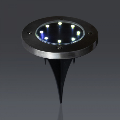 Lampa solarna najazdowa LED VERGIONIC wbijana 1 szt Lampa solarna najazdowa LED VERGIONIC wbijana 1 szt