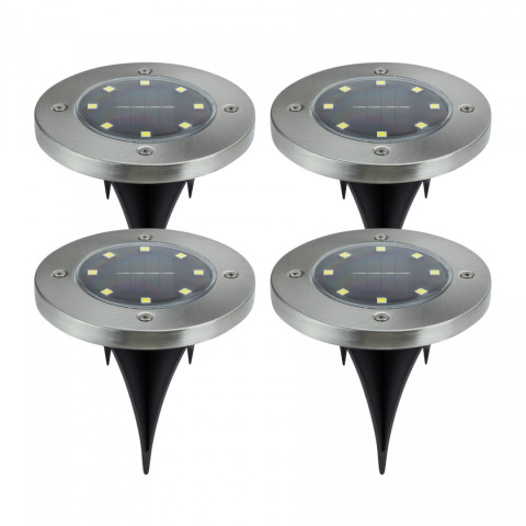 Lampa solarna najazdowa LED VERGIONIC wbijana 1 szt Lampa solarna najazdowa LED VERGIONIC wbijana 1 szt