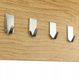 Wieszaki HACZYKI Samoprzylepne STALOWE 16 szt(25)