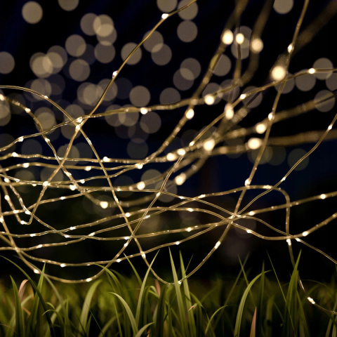 LAMPKI OGRODOWE DRUCIK GIRLANDA SOLARNA 100 LED LAMPKI OGRODOWE DRUCIK GIRLANDA SOLARNA 100 LED