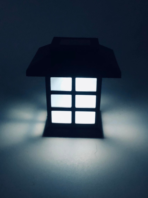 MAŁY znicz solarny LAMPION LAMPA NA GRÓB (z) MAŁY znicz solarny LAMPION LAMPA NA GRÓB (z)