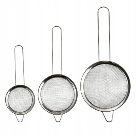 Sitka kuchenne stalowe 3szt Mix VERGIONIC Sitka kuchenne stalowe 3szt Mix VERGIONIC