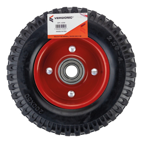 Koło 8'' do wózka, taczki 200x50 2.50-4 Koło 8'' do wózka, taczki 200x50 2.50-4