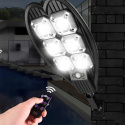 LAMPA SOLARNA LED LATARNIA ULICZNA OGRODOWA CZUJNIK RUCHU ZMIERZCHU PILOT 150W 400lm