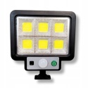 Lampa solarna LED COB 100lm 15W + czujnik ruchu/zmierzchu ogrodowa IP44(53)