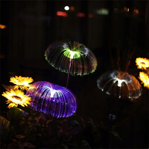 LAMPA SOLARNA MEDUZA LAMPKA KOLOROWA RGB LAMPA SOLARNA MEDUZA LAMPKA KOLOROWA RGB
