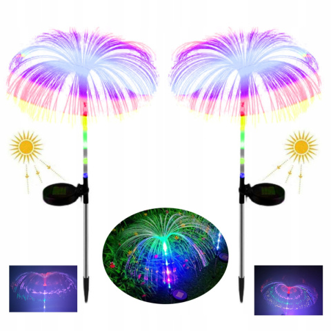 LAMPA SOLARNA MEDUZA LAMPKA KOLOROWA RGB LAMPA SOLARNA MEDUZA LAMPKA KOLOROWA RGB