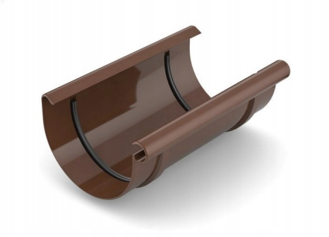 Złączka rynny 150mm Bryza Cellfast BRĄZ BRĄZOWY Złączka rynny 150mm Bryza Cellfast BRĄZ BRĄZOWY