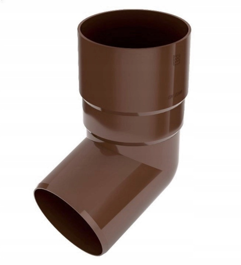 Kolano do rura rury 110mm Bryza BRĄZ BRĄZOWY Kolano do rura rury 110mm Bryza BRĄZ BRĄZOWY