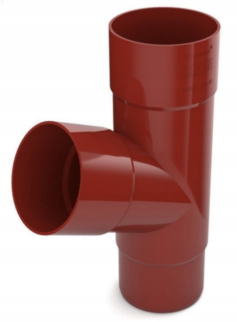 Trójnik do rury 110mm Bryza CZERWONY CZERWIEŃ Trójnik do rury 110mm Bryza CZERWONY CZERWIEŃ