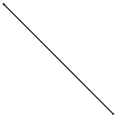 Wąż prysznicowy 150 cm czarny VERGIONIC Wąż prysznicowy 150 cm czarny VERGIONIC