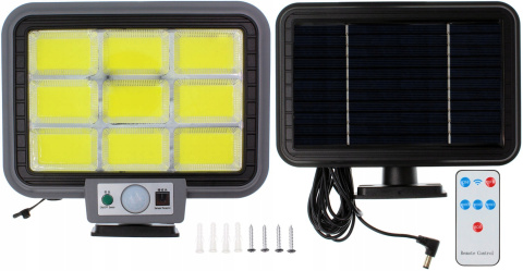 Lampa Solarna LED 200W z Czujnikiem Ruchu i Zmierzchu Lampa Solarna LED 200W z Czujnikiem Ruchu i Zmierzchu