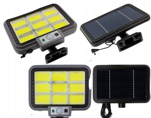 Lampa Solarna LED 200W z Czujnikiem Ruchu i Zmierzchu Lampa Solarna LED 200W z Czujnikiem Ruchu i Zmierzchu