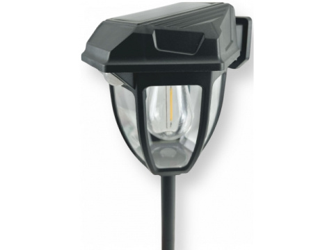 KINKIET SOLARNY RETRO Ozdobny Czujnik zmierzchu Lampa Elewacyjna i Wbijana KINKIET SOLARNY RETRO Ozdobny Czujnik zmierzchu Lampa Elewacyjna i Wbijana