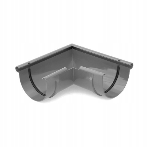 Narożnik ZEWNĘTRZNY rynny 150mm Bryza GRAFIT Narożnik ZEWNĘTRZNY rynny 150mm Bryza GRAFIT