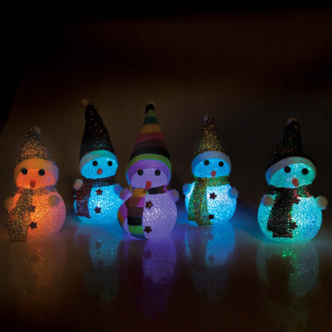 ŚWIECĄCY BAŁWAN LED RGB OZDOBA PREZENT MIKOŁAJA LAMPION BOŻE NARODZNIE ŚWIECĄCY BAŁWAN LED RGB OZDOBA PREZENT MIKOŁAJA LAMPION BOŻE NARODZNIE