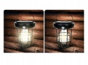 Lampa VINTAGE LAMPION KINKIET SOLARNY E27 LOFT RETRO ŻARÓWKA CAMPING LED