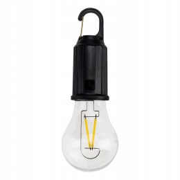 Lampa turystyczna żarówka USB-C Z Karabińczykiem OZDOBA KEMPING POD NAMIOT