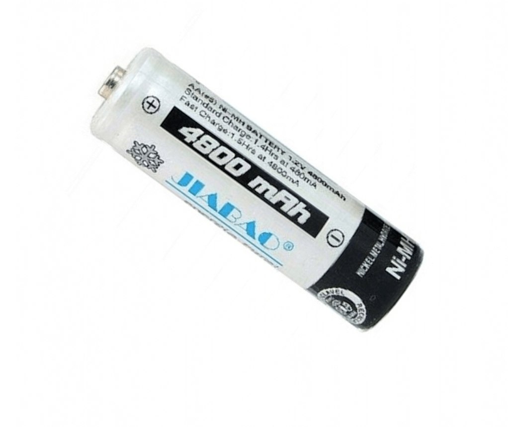 AKUMULATORKI BATERIE BATERIA AAA R3 4800mAh 2szt Pojemność 4800 mAh