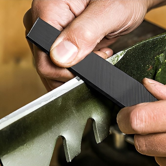 Pilnik do metalu z rączką 8" ślusarski Kod producenta 8123
